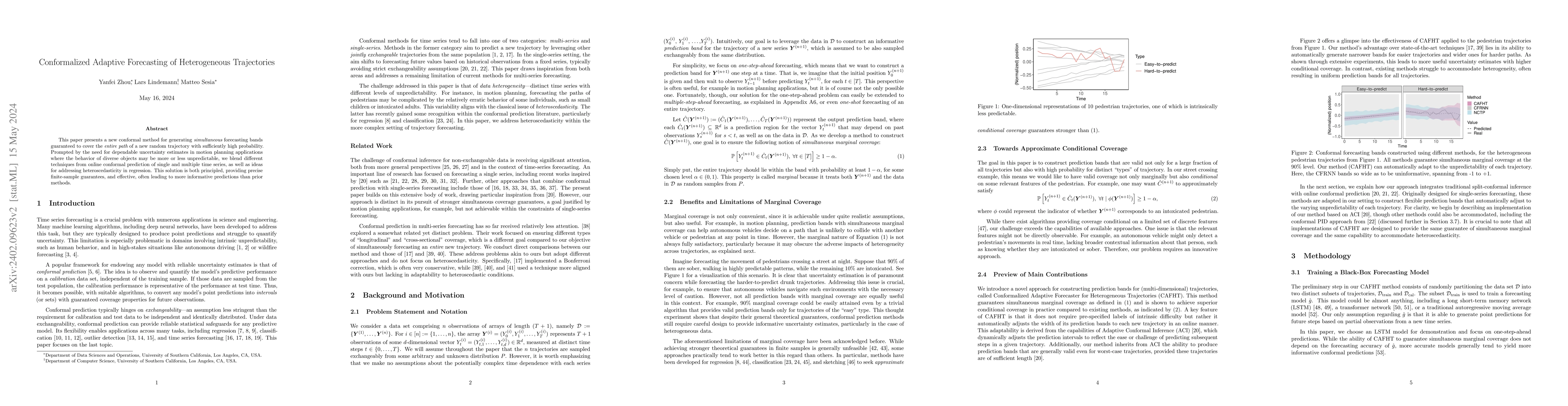 Thumbnail for Conformalized Adaptive Forecasting of Heterogeneous Trajectories