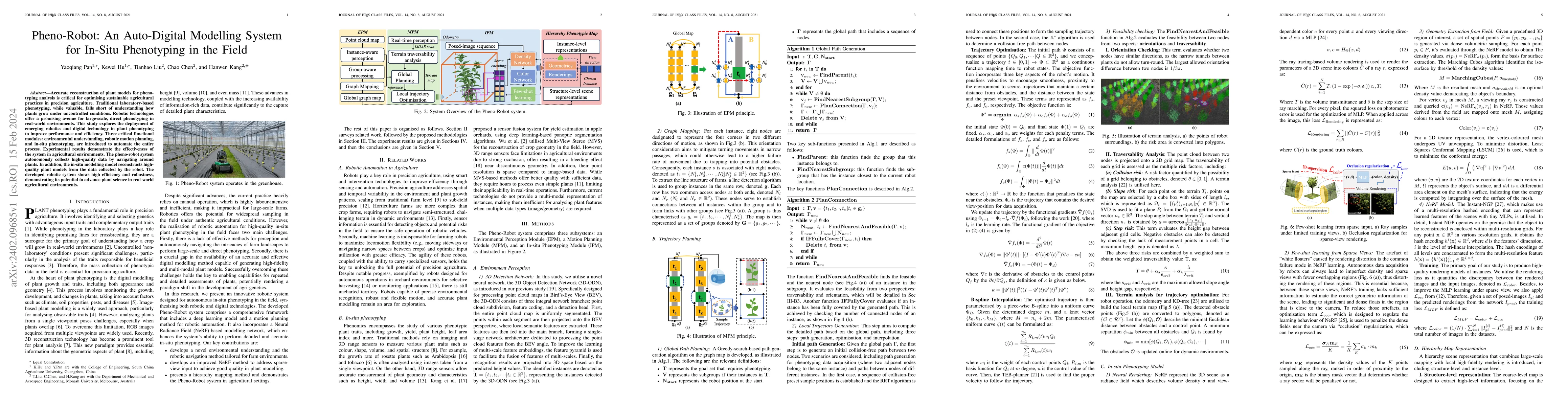 Thumbnail for Pheno-Robot: An Auto-Digital Modelling System for In-Situ Phenotyping in
  the Field
