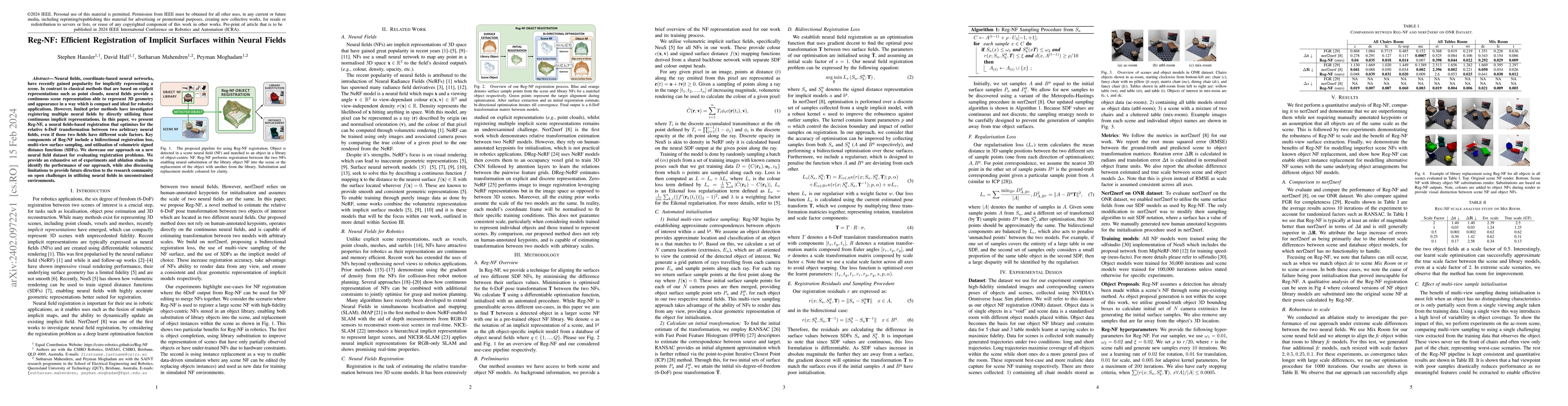 Thumbnail for Reg-NF: Efficient Registration of Implicit Surfaces within Neural Fields