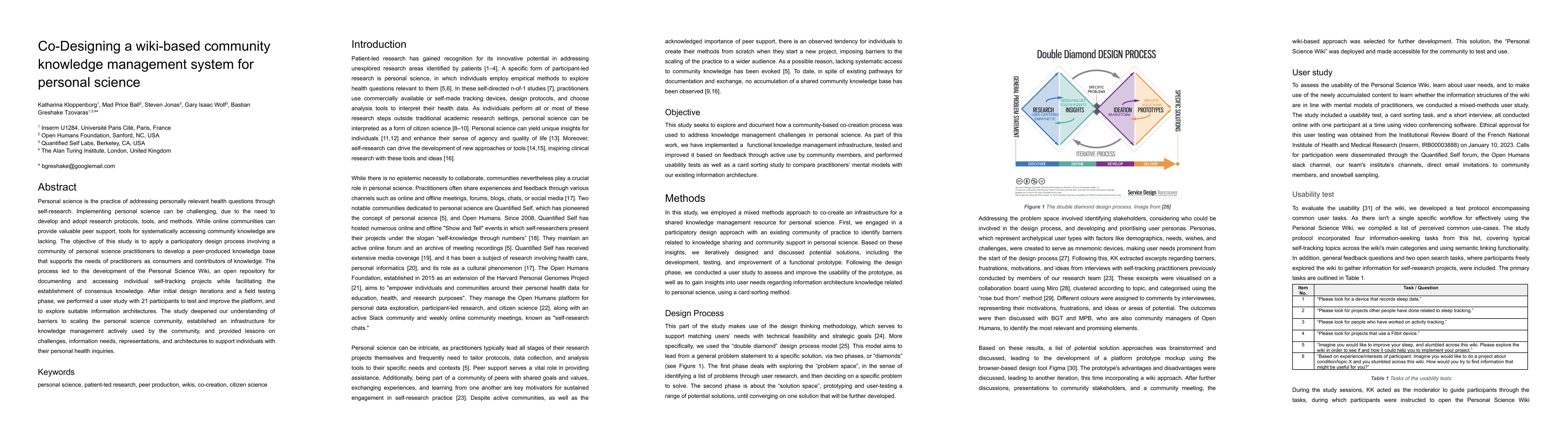 Thumbnail for Co-Designing a wiki-based community knowledge management system for
  personal science