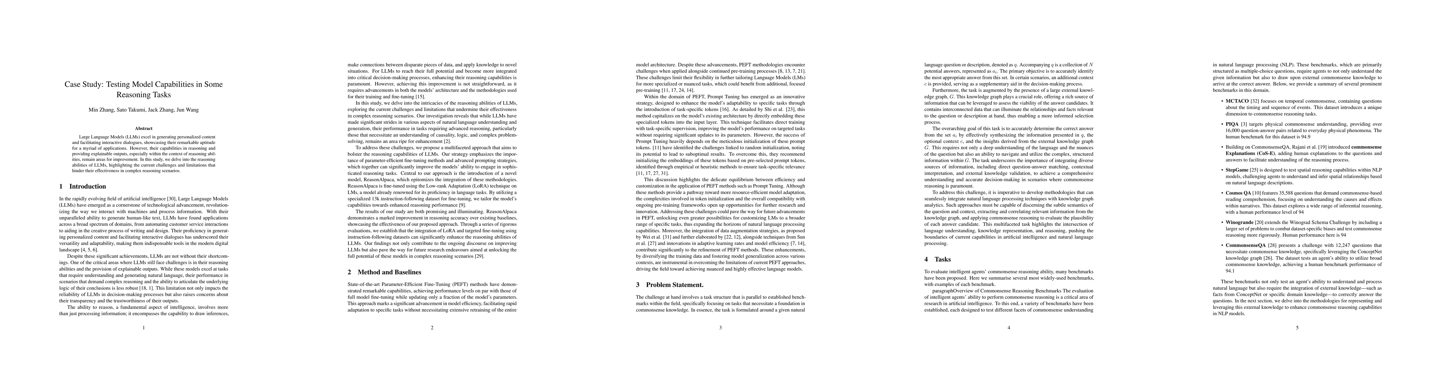 Thumbnail for Case Study: Testing Model Capabilities in Some Reasoning Tasks