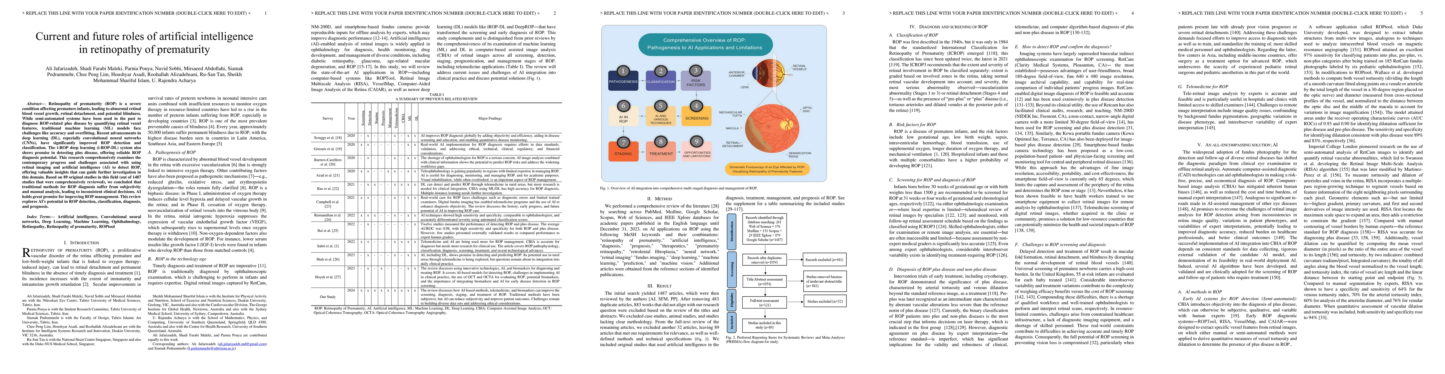Thumbnail for Current and future roles of artificial intelligence in retinopathy of
  prematurity