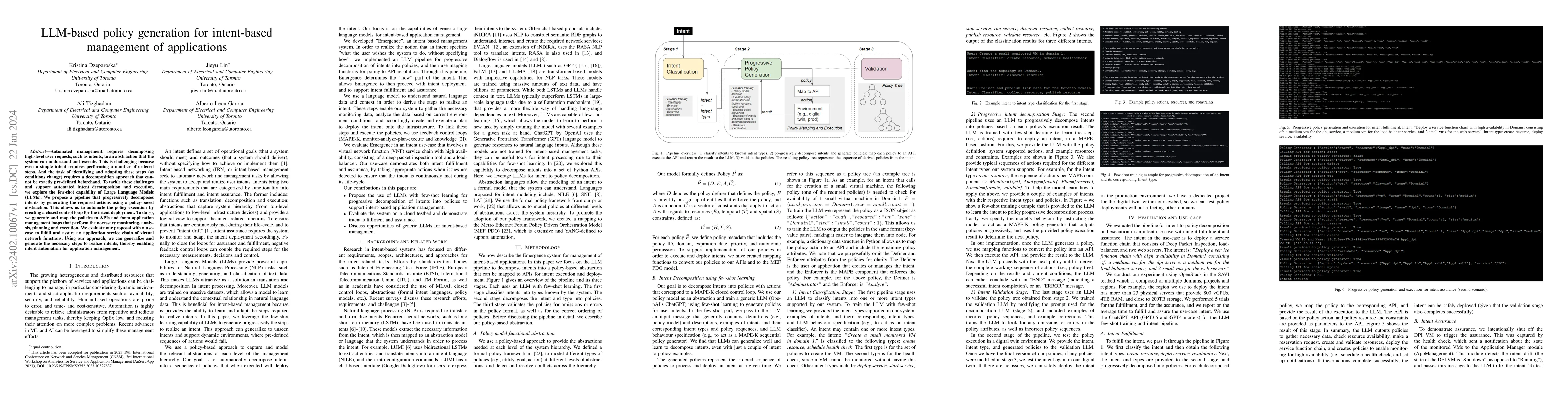 Thumbnail for LLM-based policy generation for intent-based management of applications
