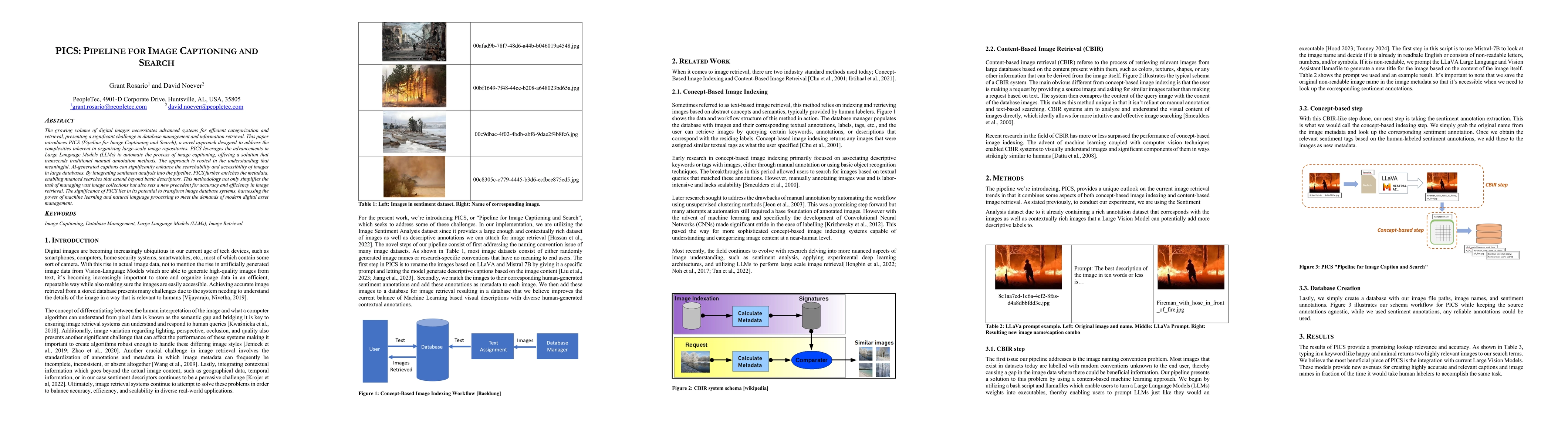 Thumbnail for PICS: Pipeline for Image Captioning and Search