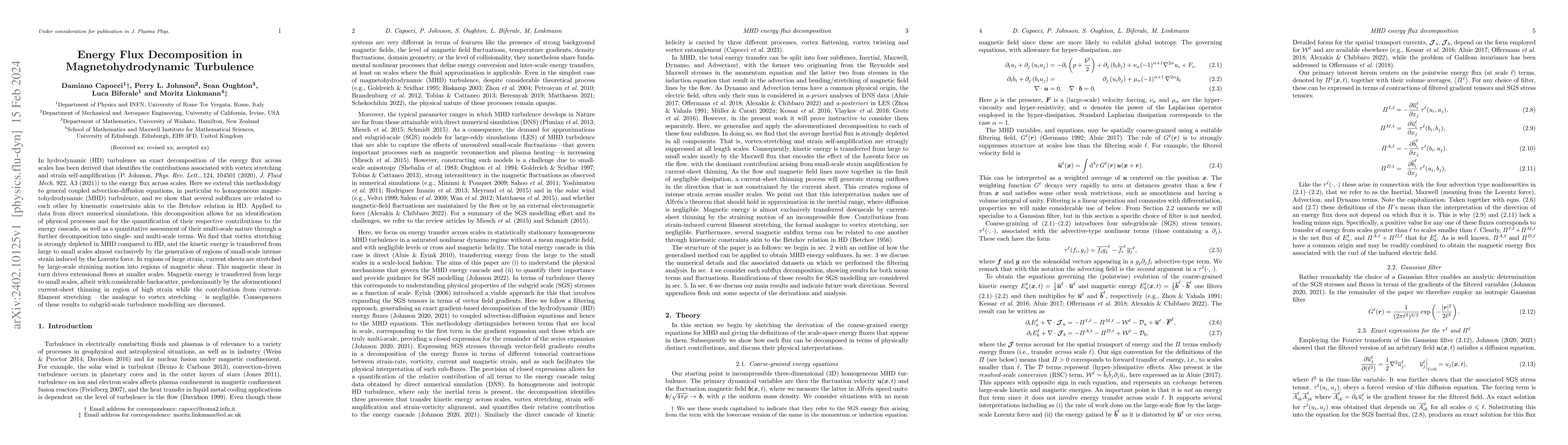 Thumbnail for Energy Flux Decomposition in Magnetohydrodynamic Turbulence