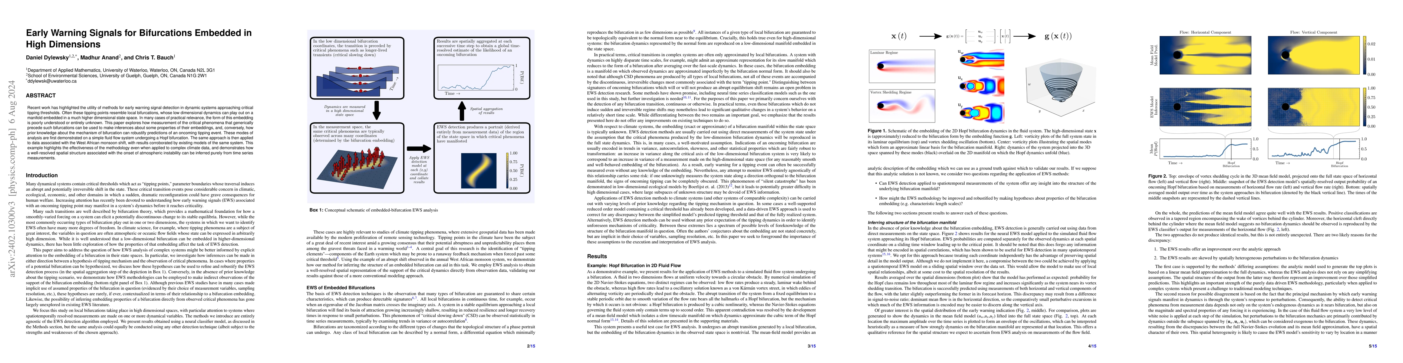 Thumbnail for Early Warning Signals for Bifurcations Embedded in High Dimensions