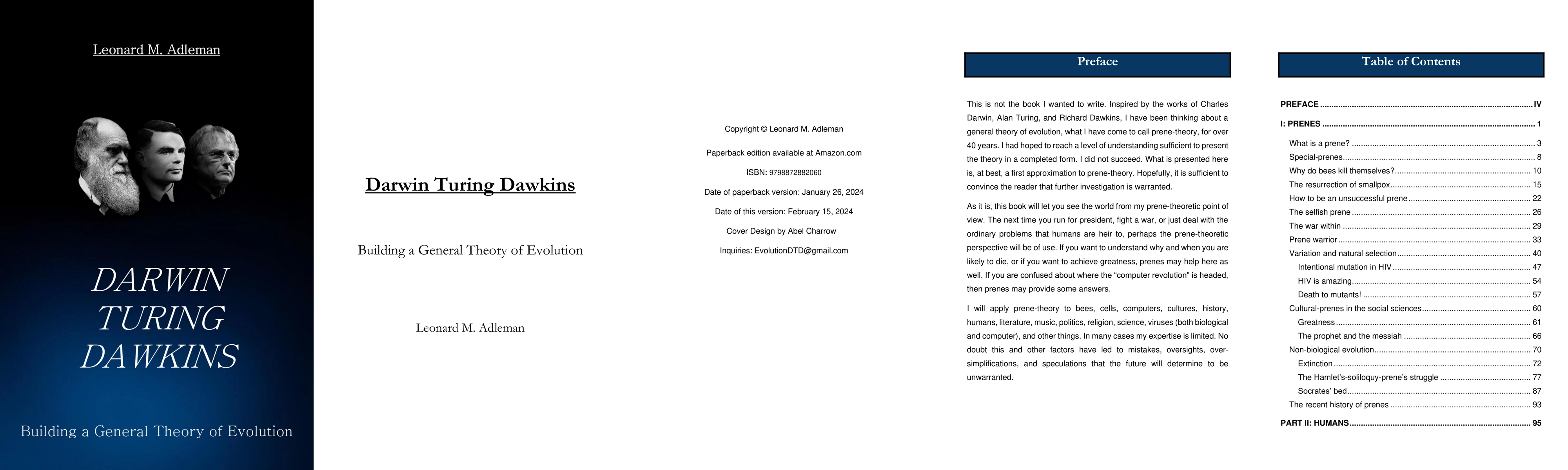 Thumbnail for Darwin Turing Dawkins: Building a General Theory of Evolution