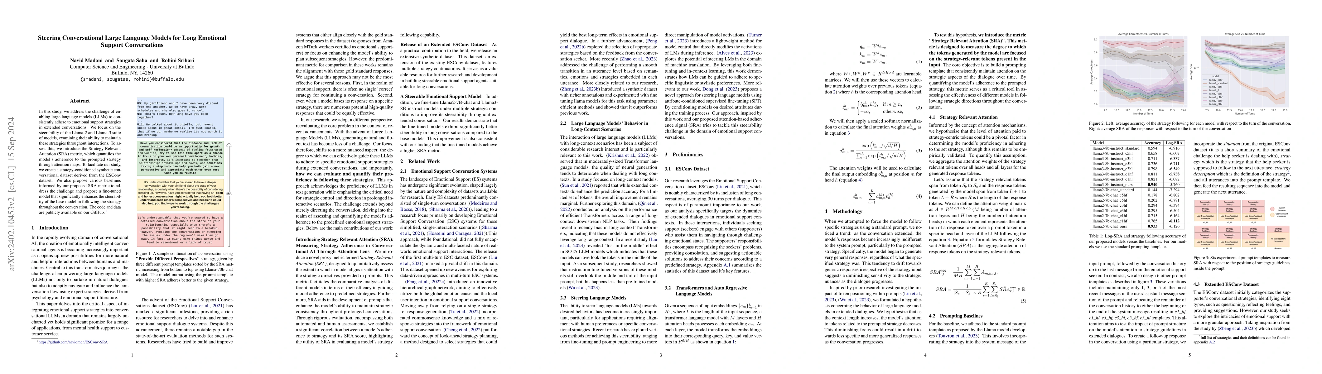 Thumbnail for Steering Conversational Large Language Models for Long Emotional Support
  Conversations