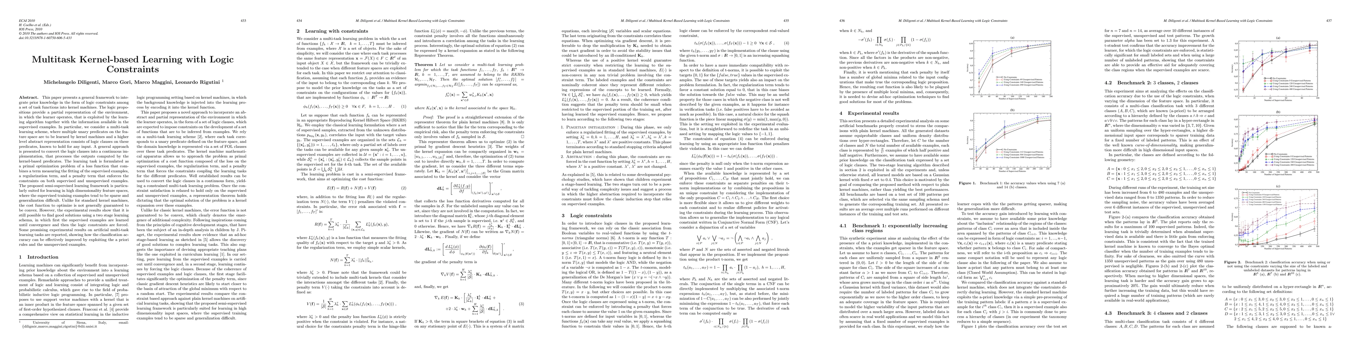 Thumbnail for Multitask Kernel-based Learning with Logic Constraints