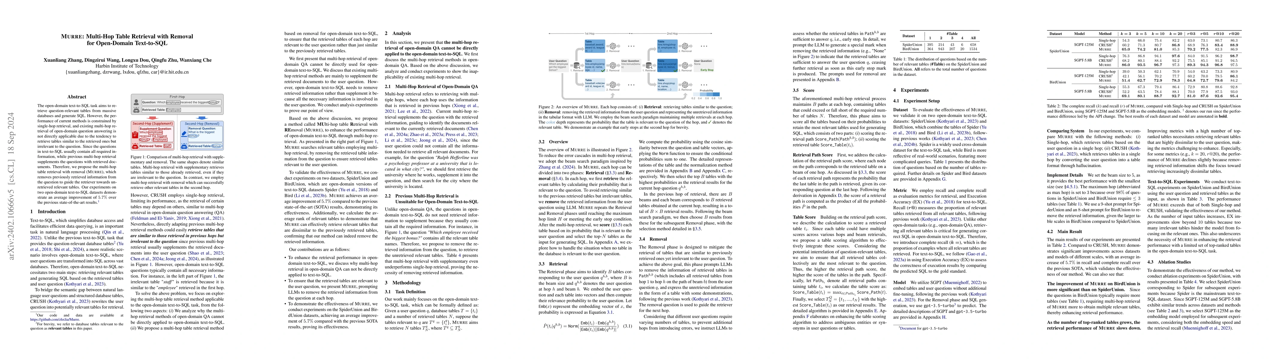Thumbnail for Multi-Hop Table Retrieval for Open-Domain Text-to-SQL