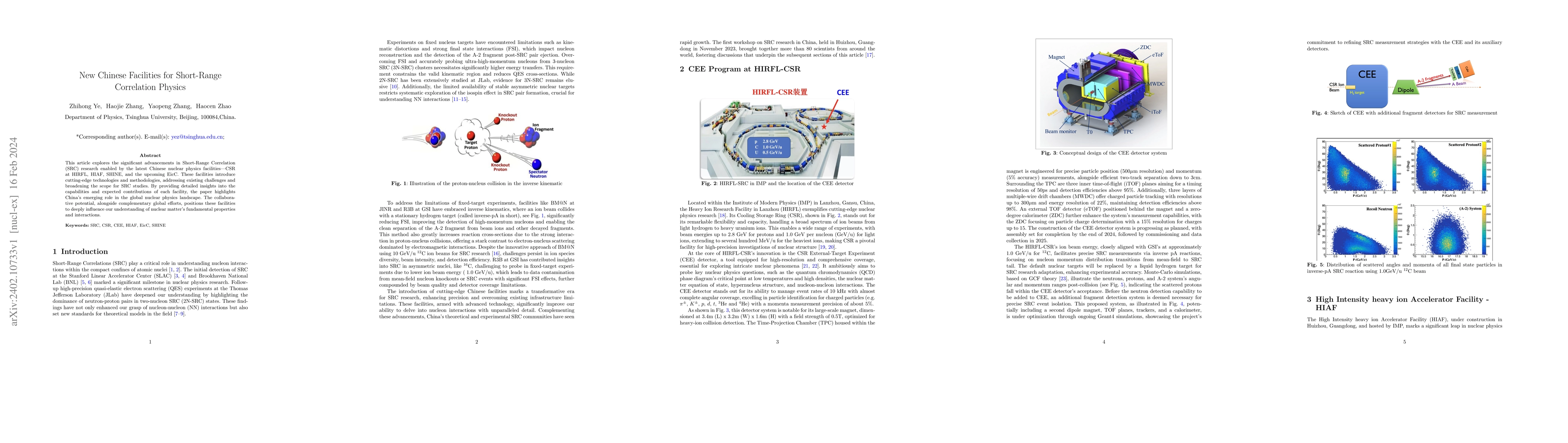 Thumbnail for New Chinese Facilities for Short-Range Correlation Physics