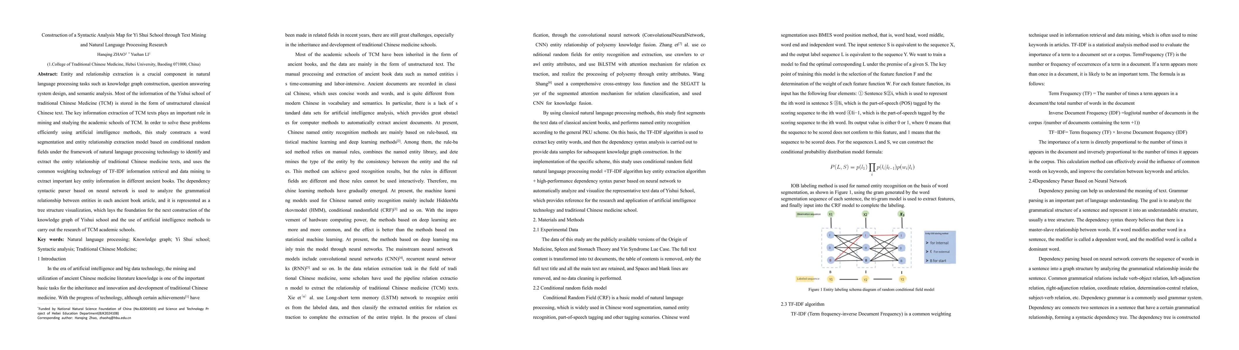Thumbnail for Construction of a Syntactic Analysis Map for Yi Shui School through Text
  Mining and Natural Language Processing Research