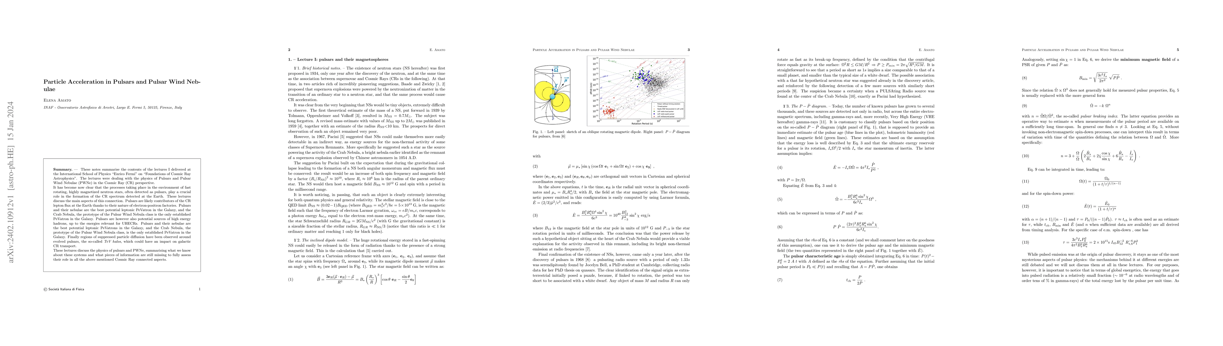 Thumbnail for Particle acceleration in pulsars and pulsar wind nebulae