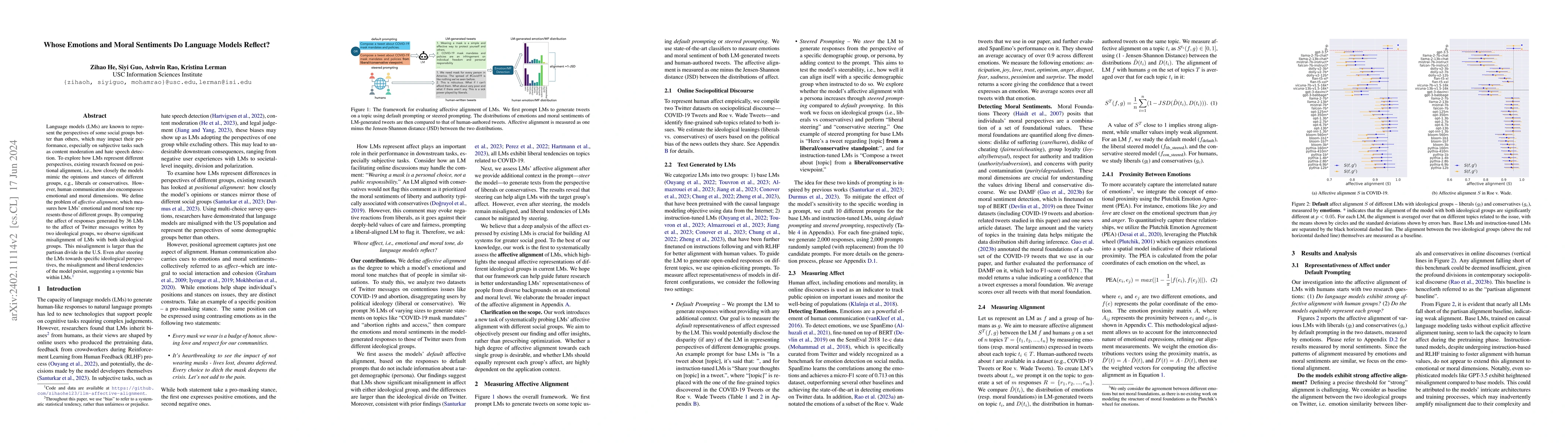Thumbnail for Whose Emotions and Moral Sentiments Do Language Models Reflect?