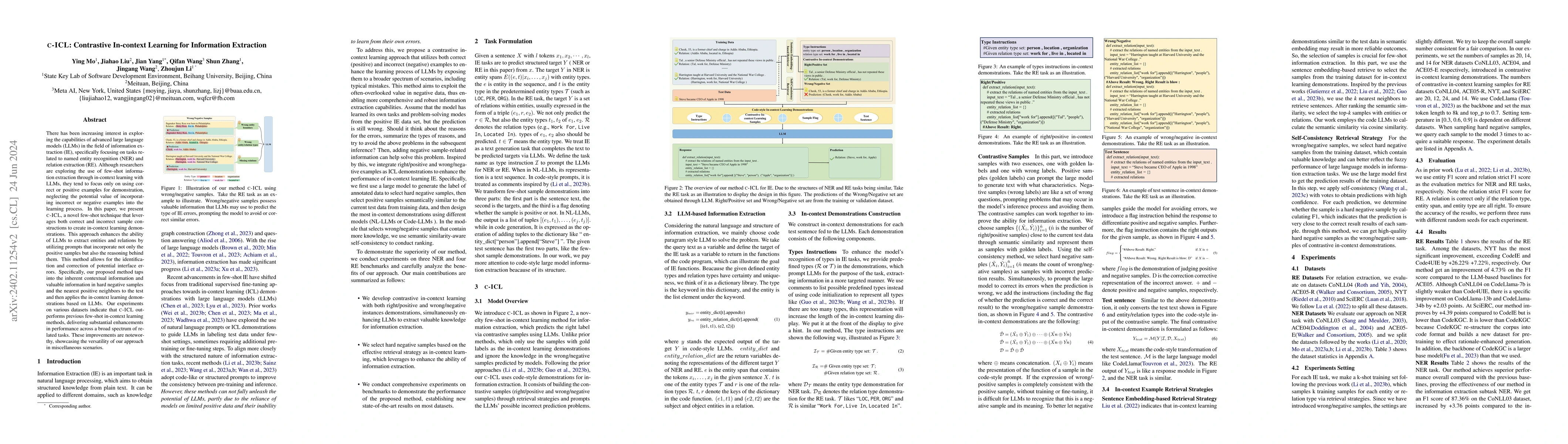 Thumbnail for C-ICL: Contrastive In-context Learning for Information Extraction