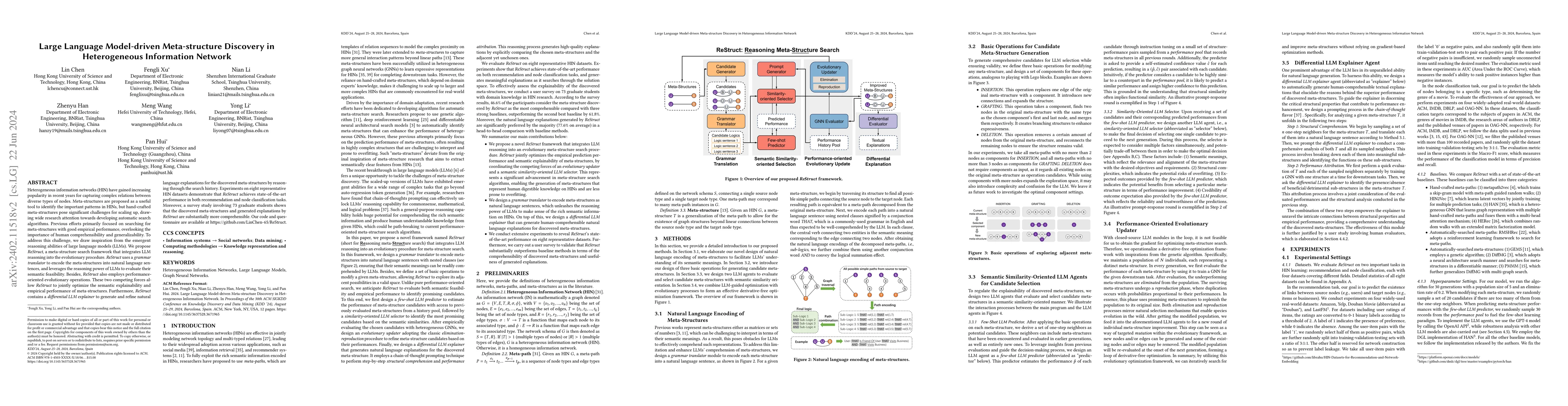Thumbnail for Large Language Model-driven Meta-structure Discovery in Heterogeneous
  Information Network