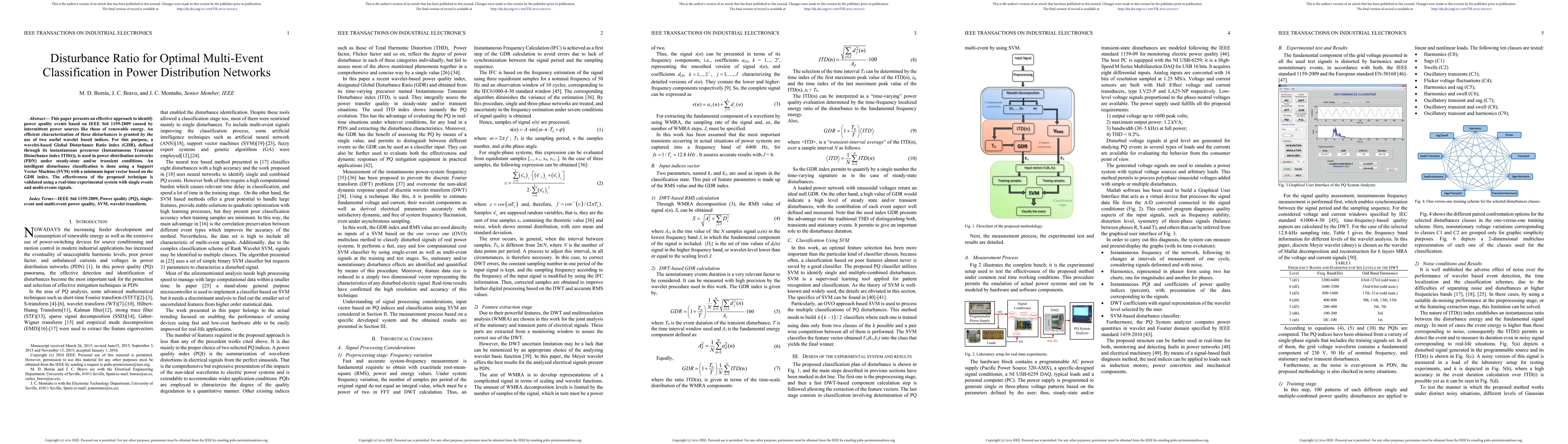 Thumbnail for Disturbance Ratio for Optimal Multi-Event Classification in Power
  Distribution Networks