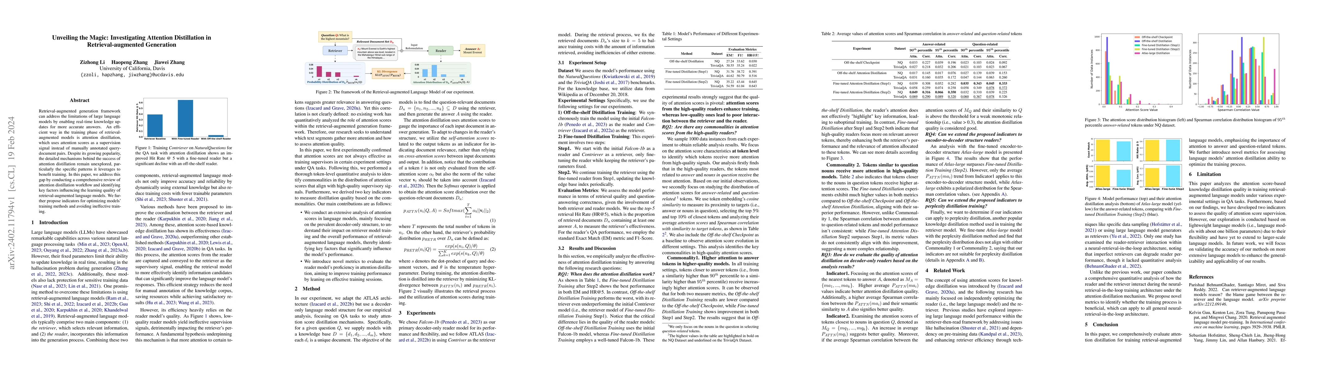 Thumbnail for Unveiling the Magic: Investigating Attention Distillation in
  Retrieval-augmented Generation