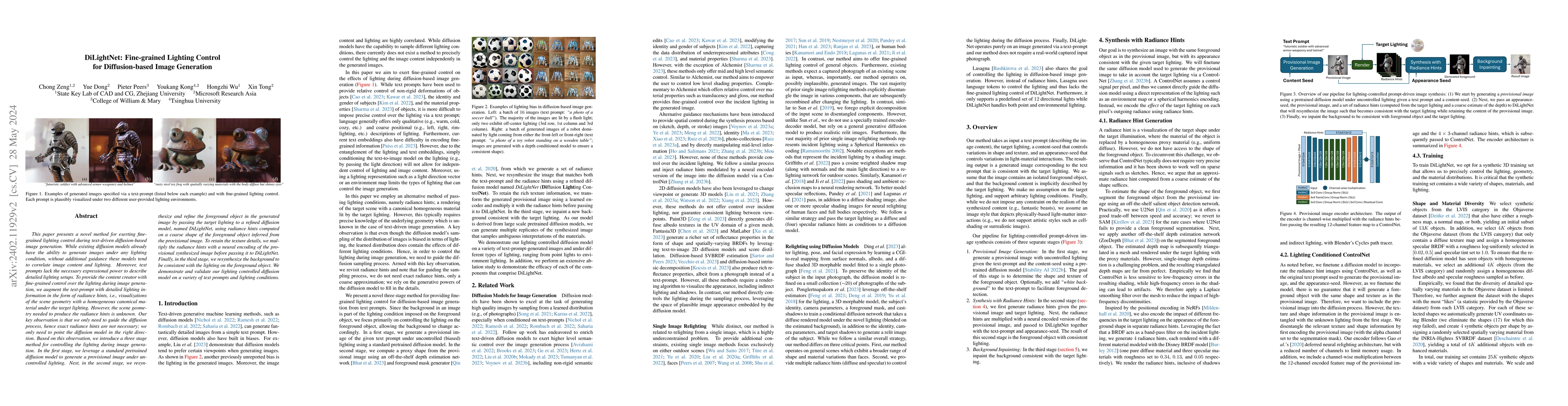 Thumbnail for DiLightNet: Fine-grained Lighting Control for Diffusion-based Image
  Generation