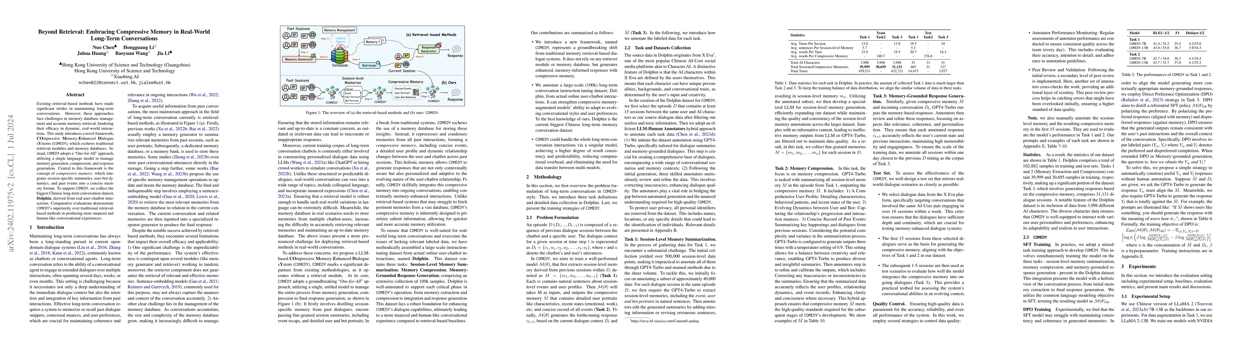 Thumbnail for Compress to Impress: Unleashing the Potential of Compressive Memory in
  Real-World Long-Term Conversations