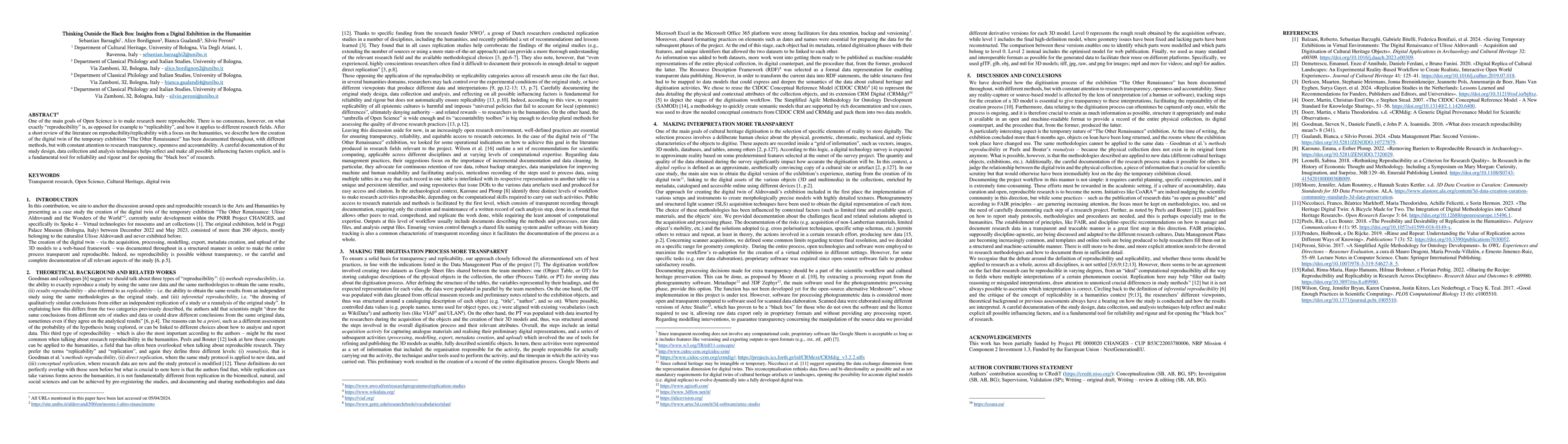 Thumbnail for Thinking Outside the Black Box: Insights from a Digital Exhibition in
  the Humanities
