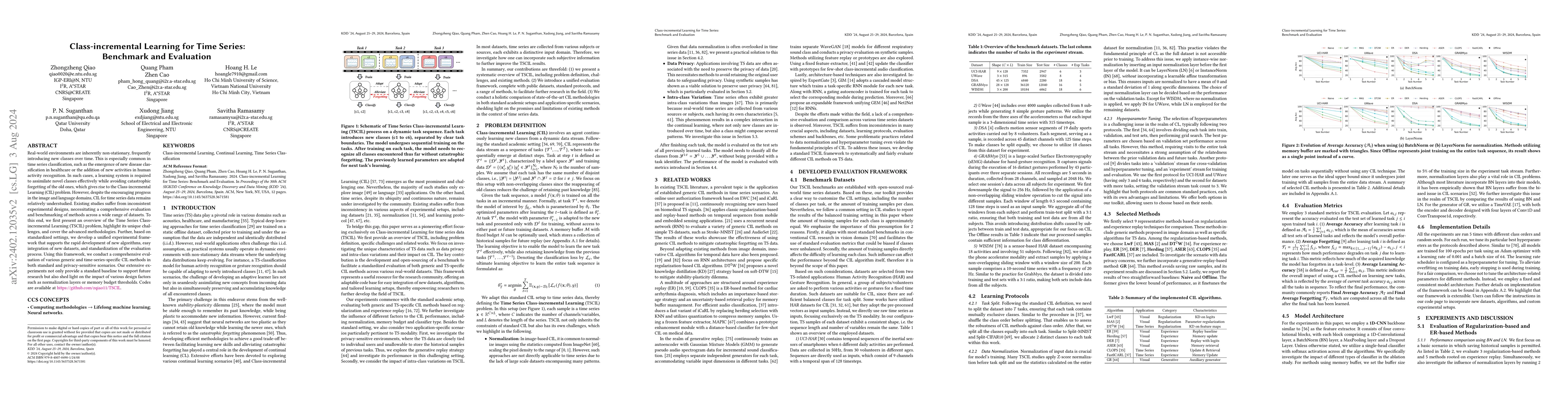 Thumbnail for Class-incremental Learning for Time Series: Benchmark and Evaluation