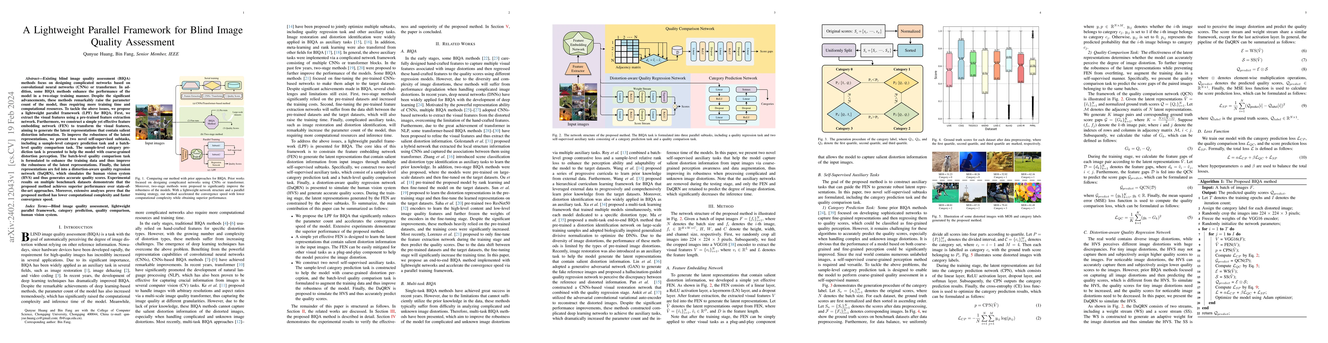 Thumbnail for A Lightweight Parallel Framework for Blind Image Quality Assessment