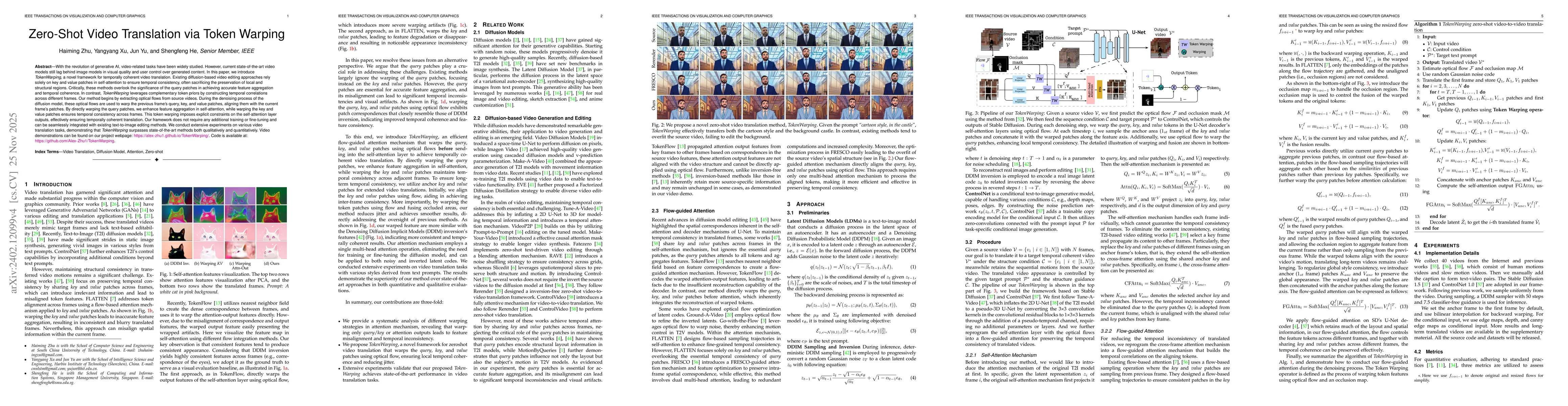 Thumbnail for Human Video Translation via Query Warping