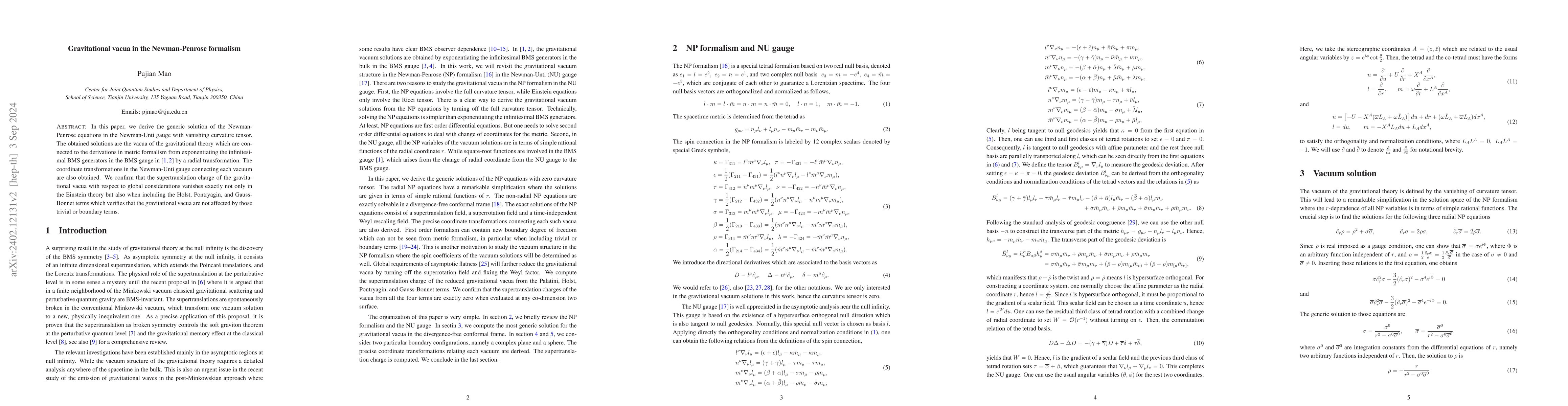 Thumbnail for Gravitational vacua in Newman-Penrose formalism