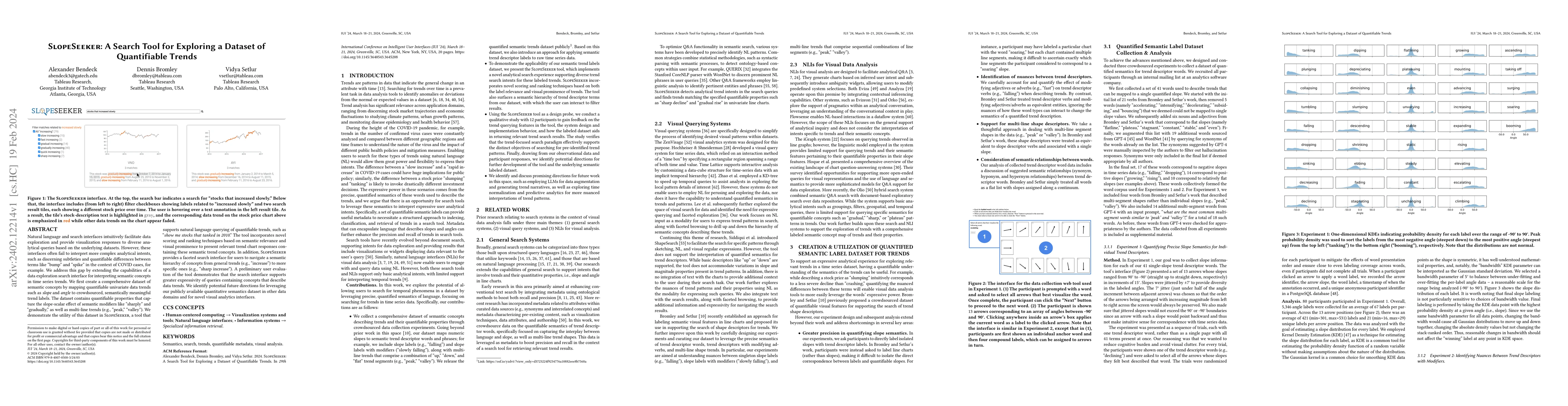 Thumbnail for SlopeSeeker: A Search Tool for Exploring a Dataset of Quantifiable
  Trends