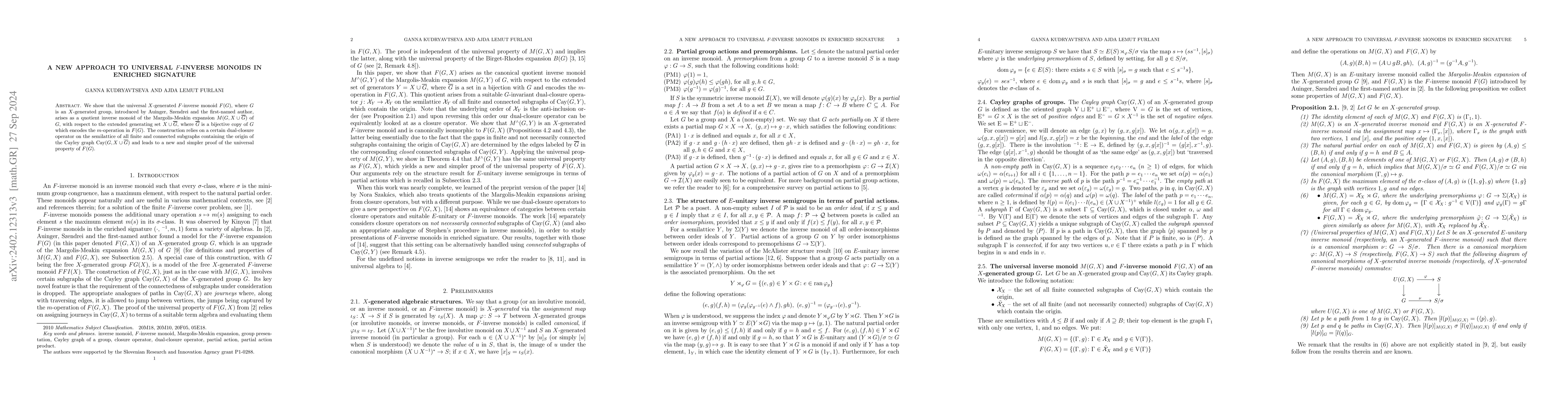 Thumbnail for A new approach to universal $F$-inverse monoids in enriched signature