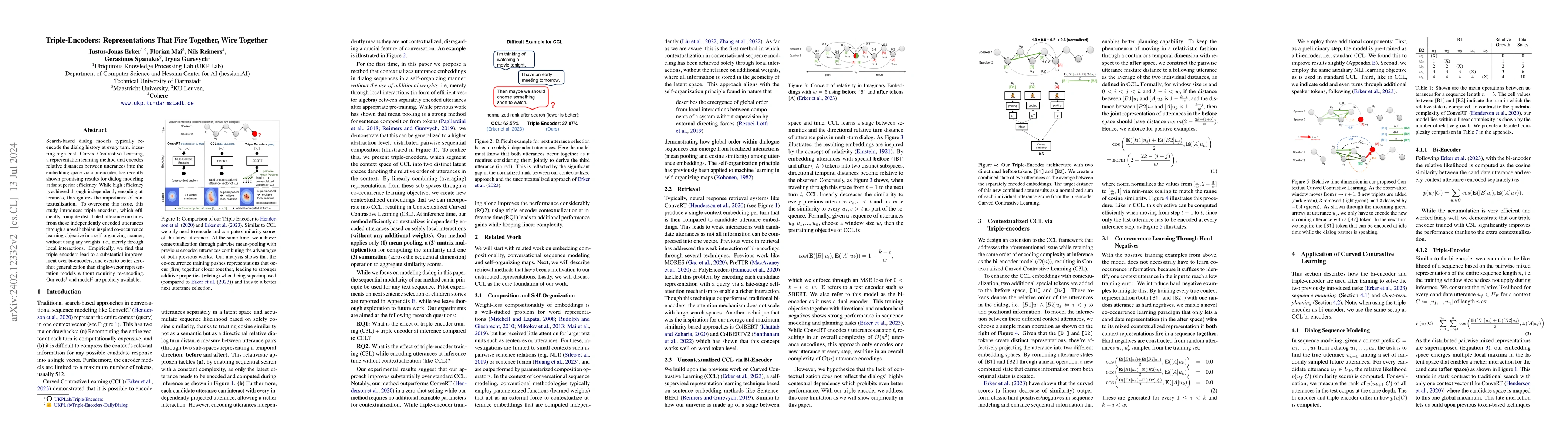Thumbnail for Triple-Encoders: Representations That Fire Together, Wire Together