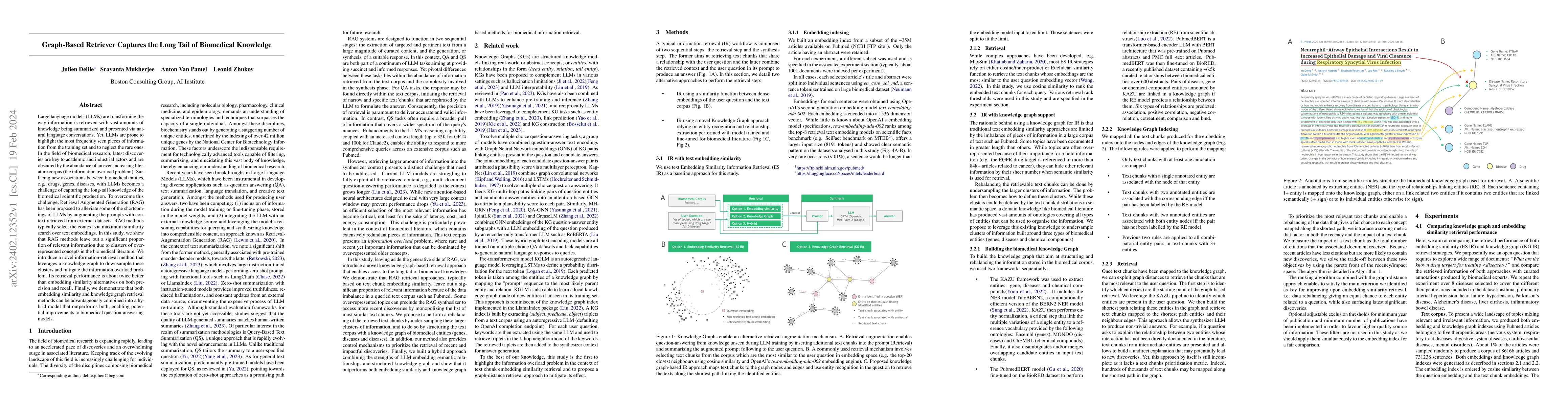Thumbnail for Graph-Based Retriever Captures the Long Tail of Biomedical Knowledge