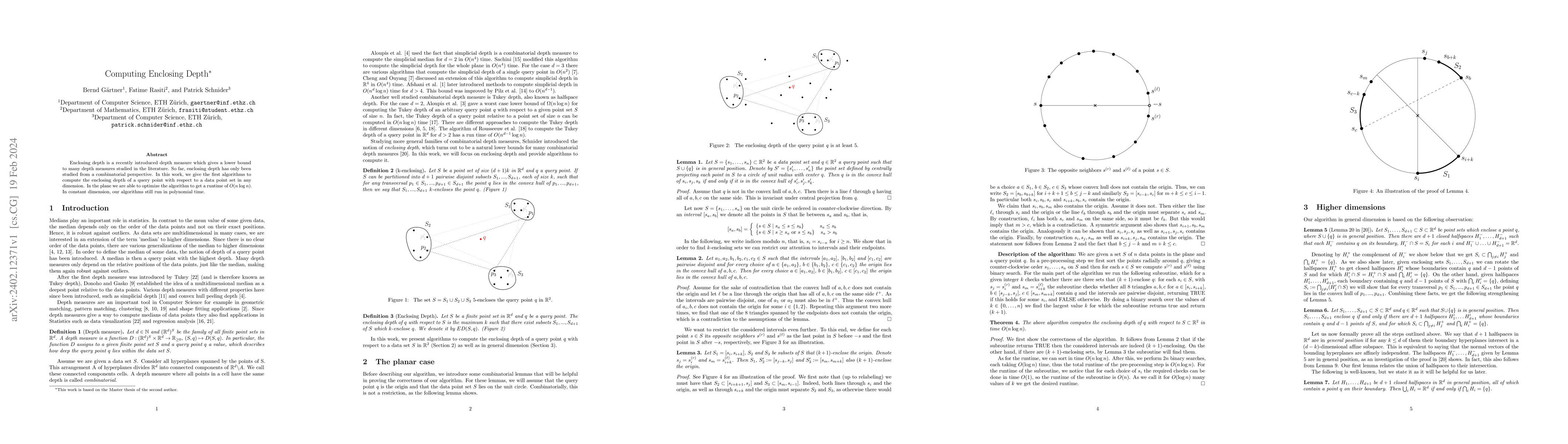 Thumbnail for Computing Enclosing Depth