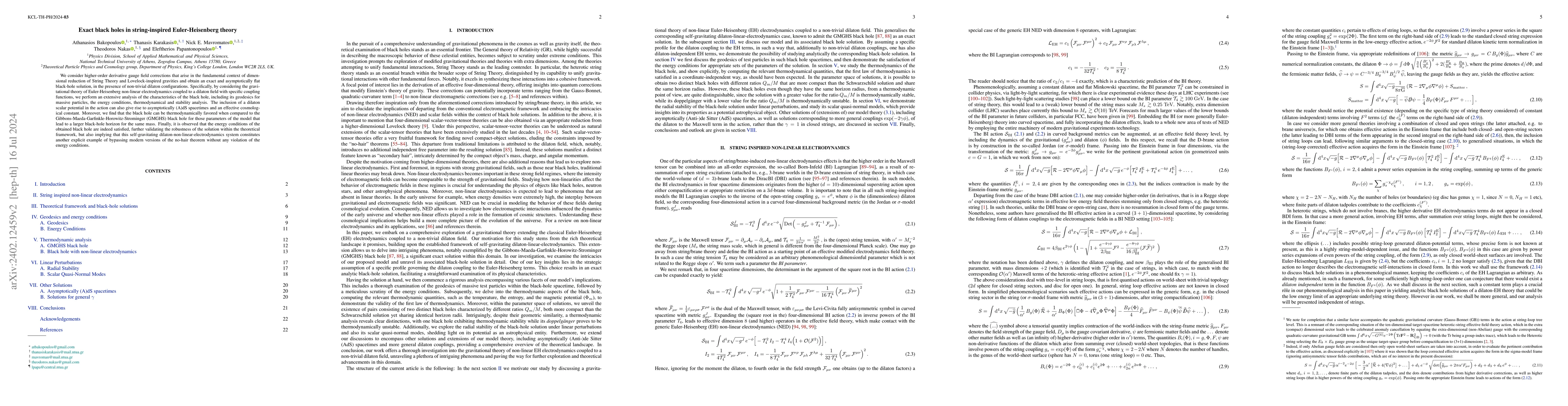 Thumbnail for Exact black holes in string-inspired Euler-Heisenberg theory