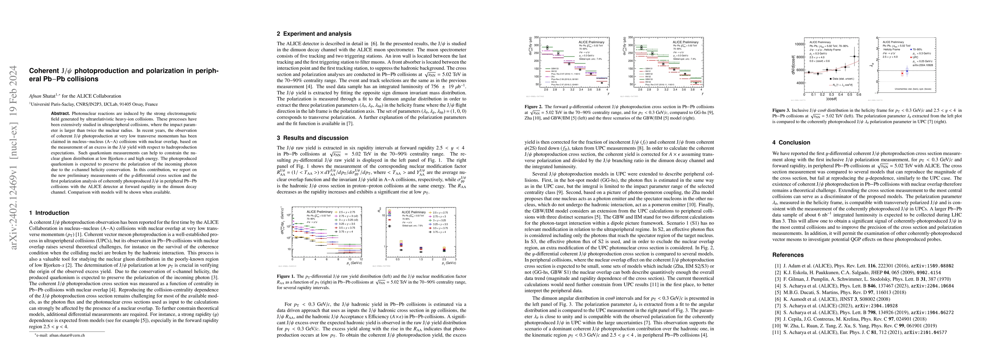 Thumbnail for Coherent $J/\psi$ photoproduction and polarization in peripheral Pb$-$Pb
  collisions