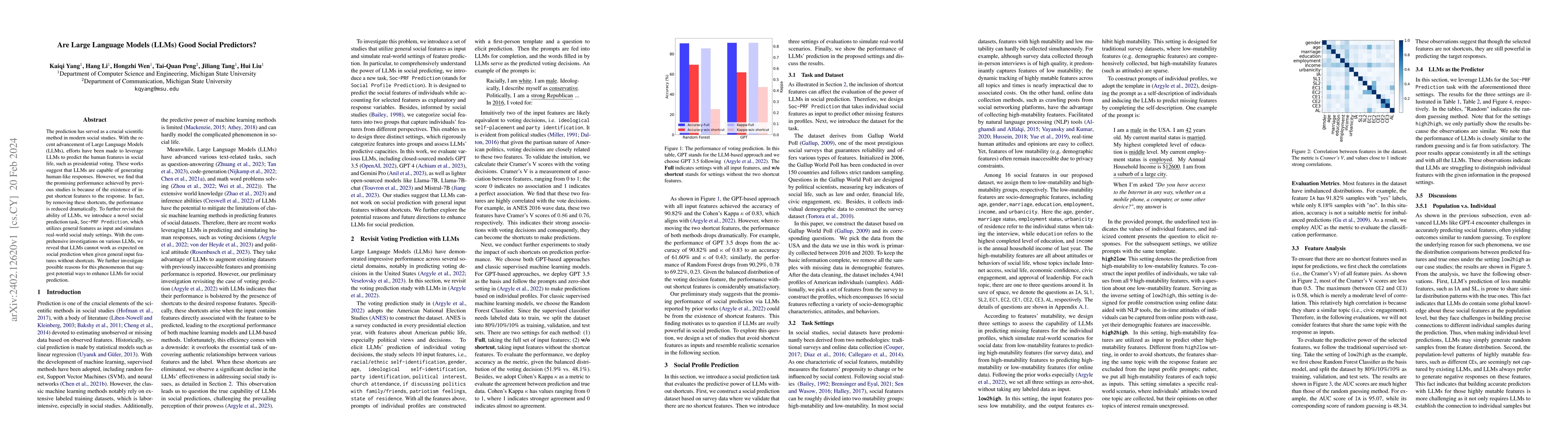 Thumbnail for Are Large Language Models (LLMs) Good Social Predictors?