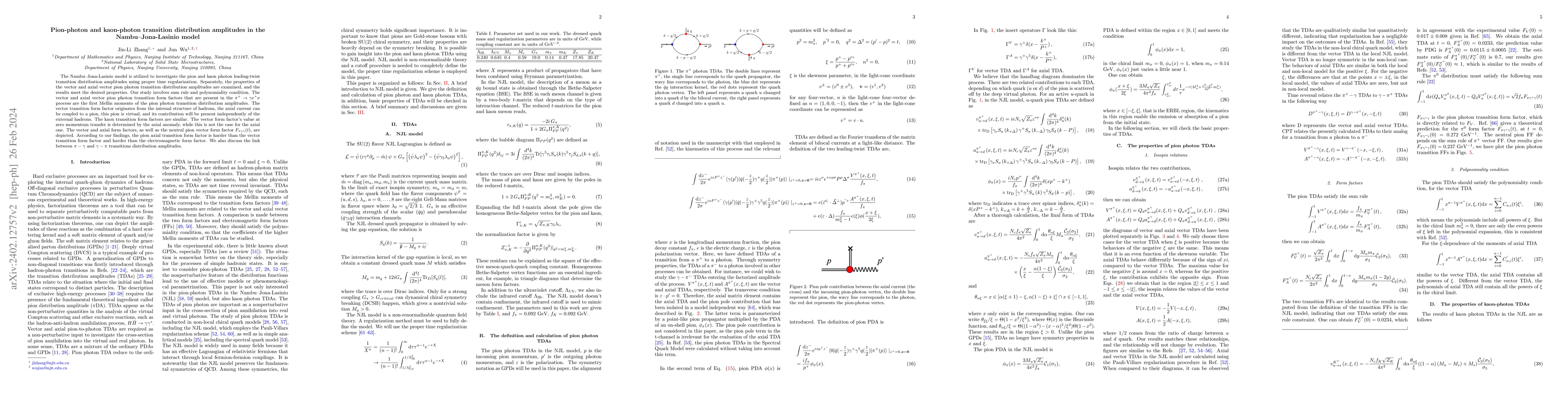 Thumbnail for Pion-photon and kaon-photon transition distribution amplitudes in the
  Nambu--Jona-Lasinio model