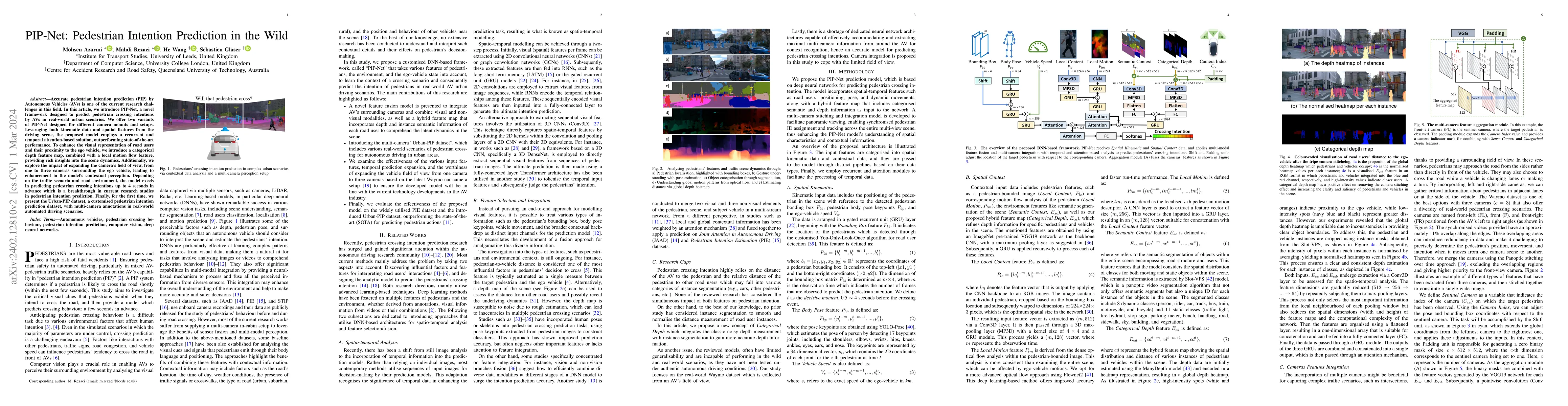 Thumbnail for PIP-Net: Pedestrian Intention Prediction in the Wild