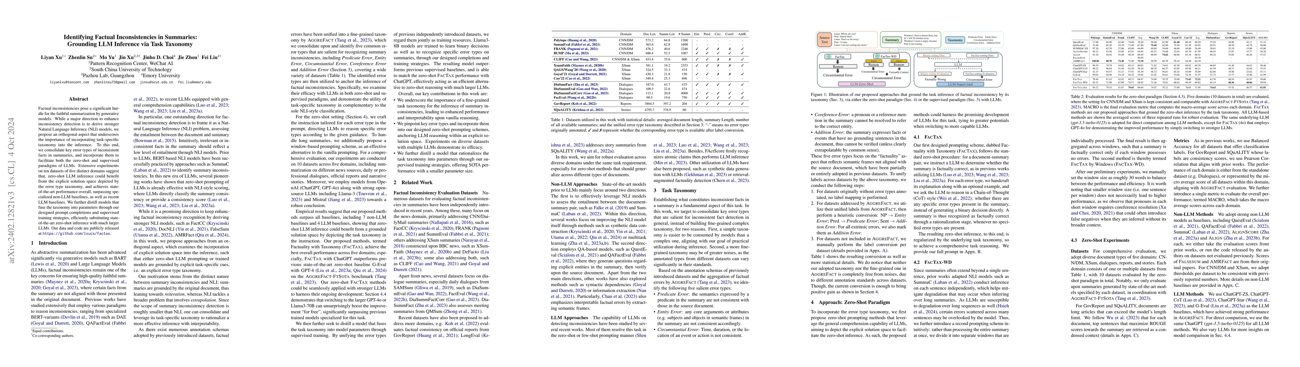 Thumbnail for Identifying Factual Inconsistencies in Summaries: Grounding Model
  Inference via Task Taxonomy