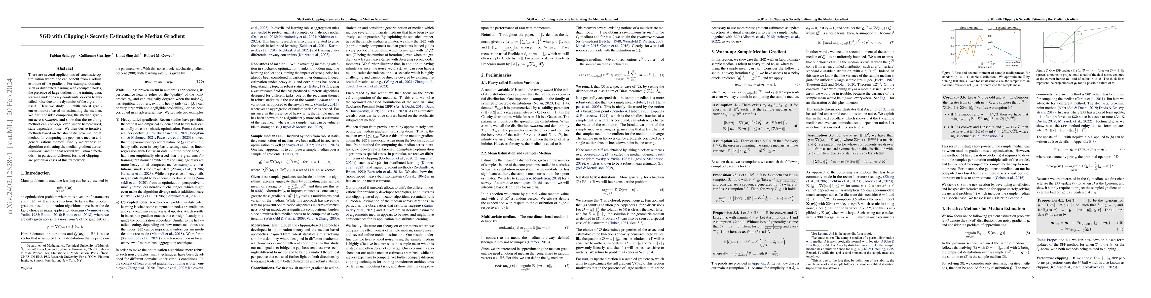 Thumbnail for SGD with Clipping is Secretly Estimating the Median Gradient