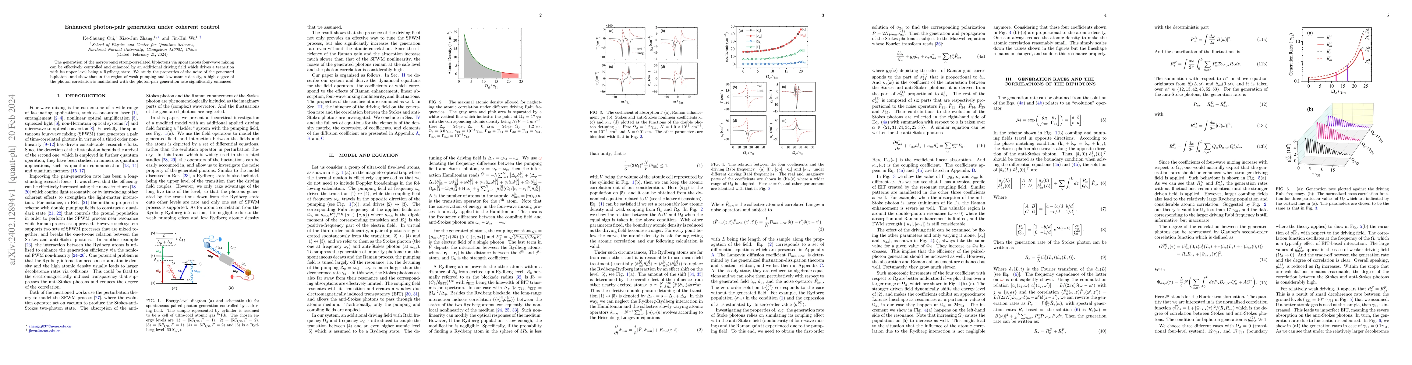 Thumbnail for Enhanced photon-pair generation under coherent control