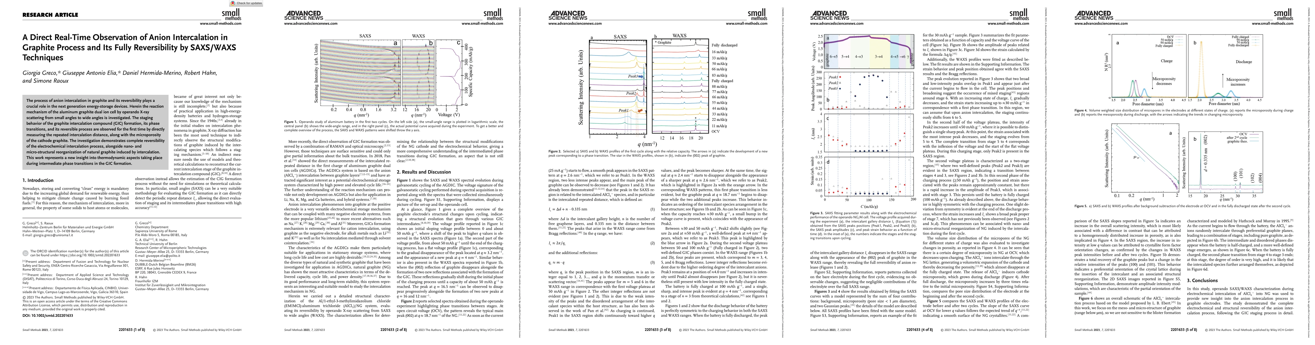 Thumbnail for A Direct Real-Time Observation of Anion Intercalation in Graphite
  Process and Its Fully Reversibility by SAXS/WAXS Techniques