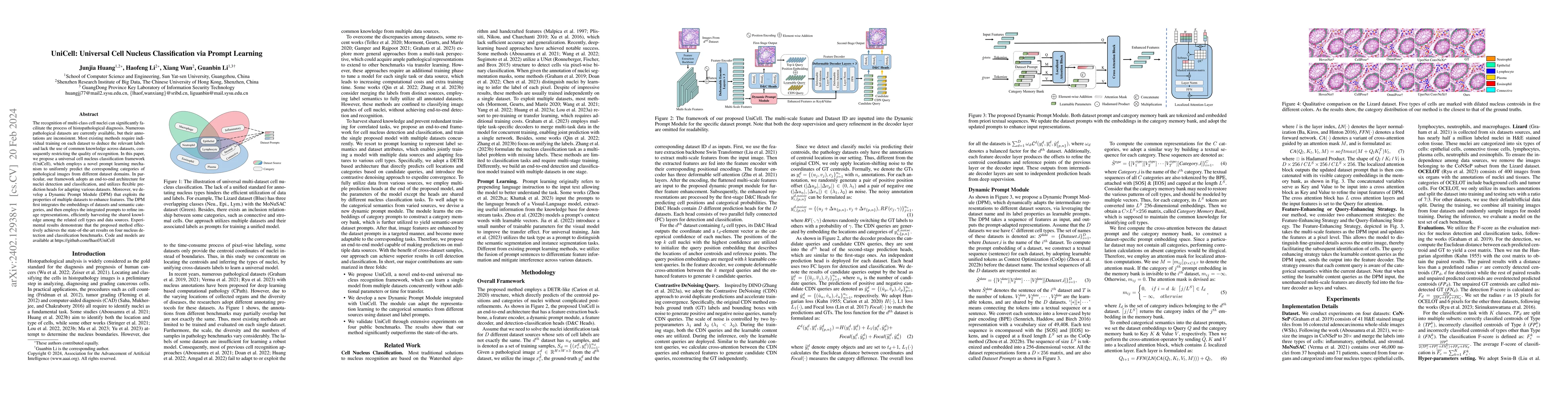 Thumbnail for UniCell: Universal Cell Nucleus Classification via Prompt Learning