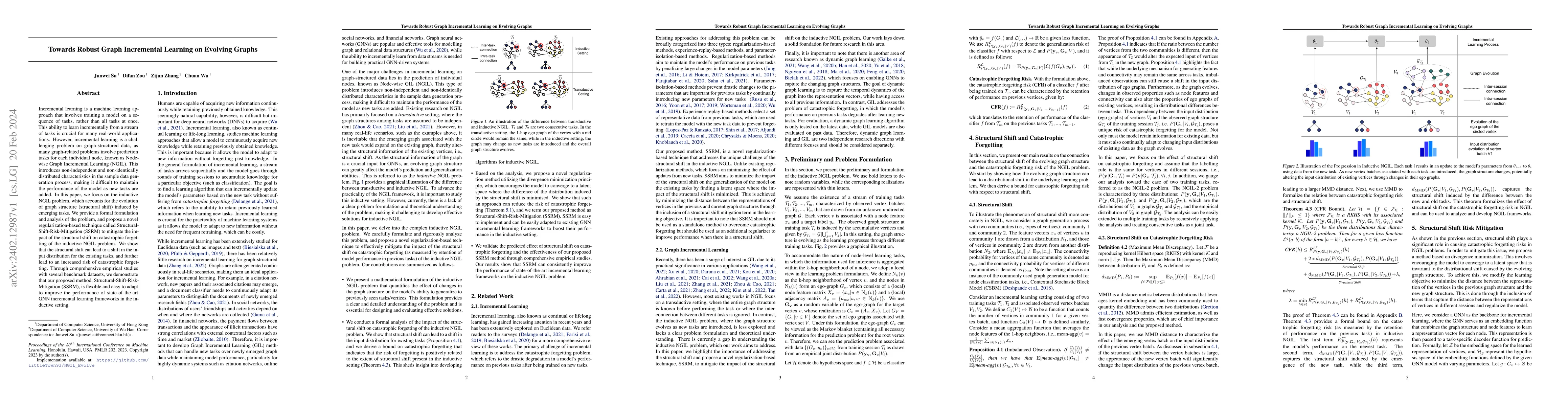 Thumbnail for Towards Robust Graph Incremental Learning on Evolving Graphs