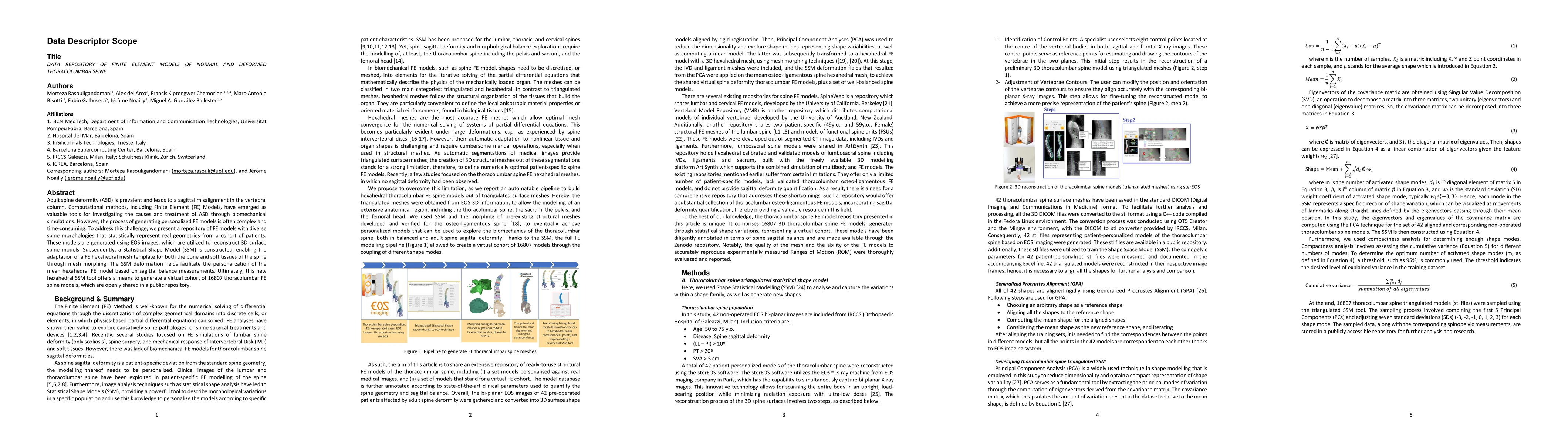 Thumbnail for Data Repository of Finite Element Models of Normal and Deformed
  Thoracolumbar Spine