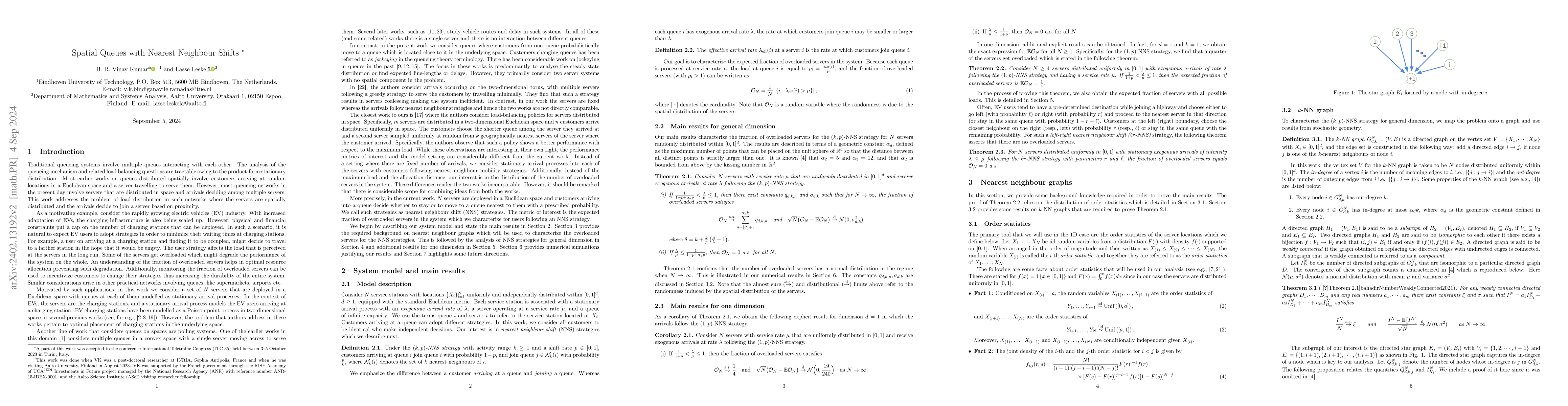Thumbnail for Spatial Queues with Nearest Neighbour Shifts