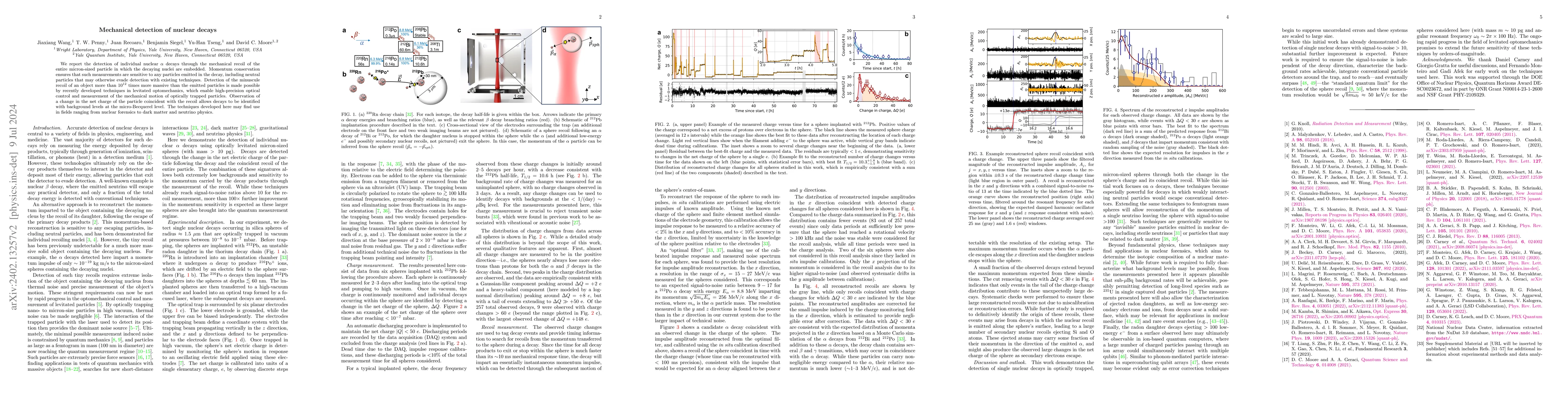 Thumbnail for Mechanical detection of nuclear decays