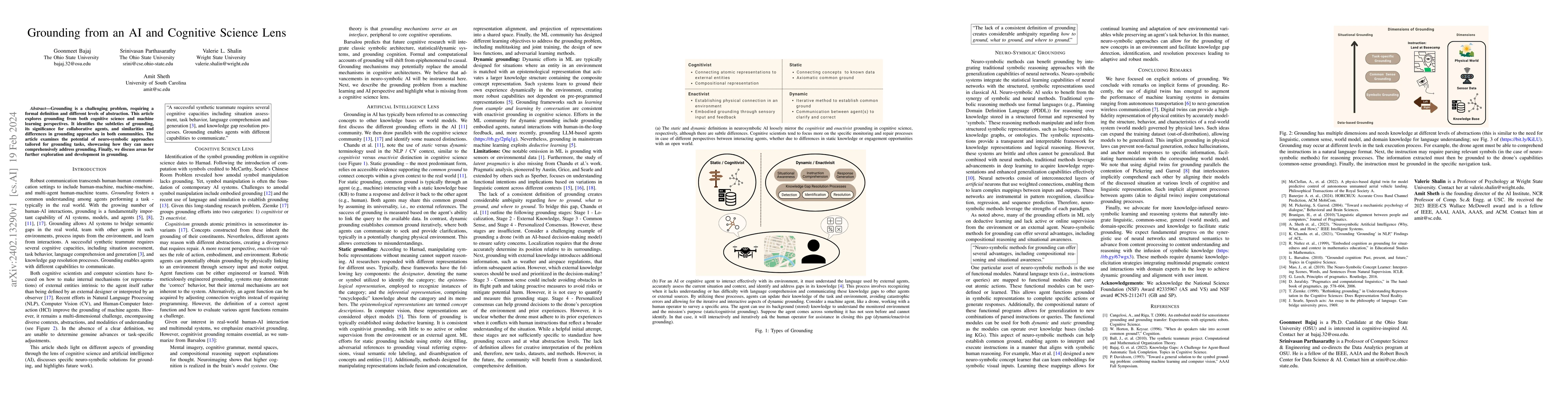 Thumbnail for Grounding from an AI and Cognitive Science Lens