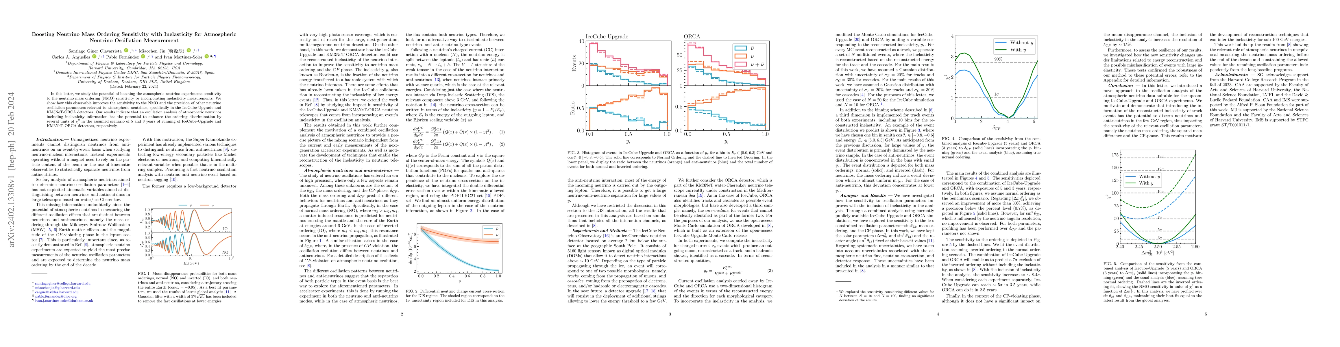 Thumbnail for Boosting Neutrino Mass Ordering Sensitivity with Inelasticity for
  Atmospheric Neutrino Oscillation Measurement